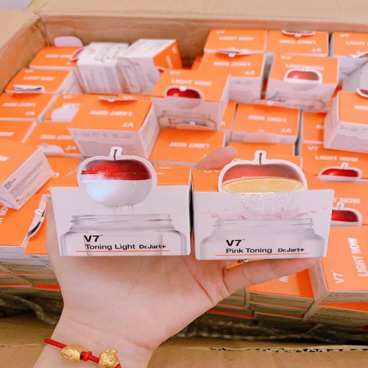 Kem dưỡng trắng tái tạo da V7 Pink Toning Dr.Jart+ 15 ml | BigBuy360 - bigbuy360.vn