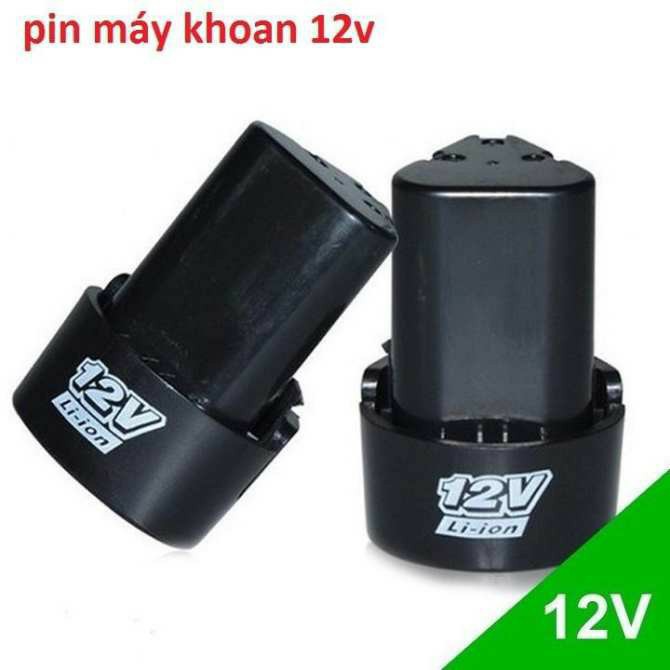 Pin 12V, 16.8V, 21V, 25V sử dụng cho máy khoan pin cầm tay