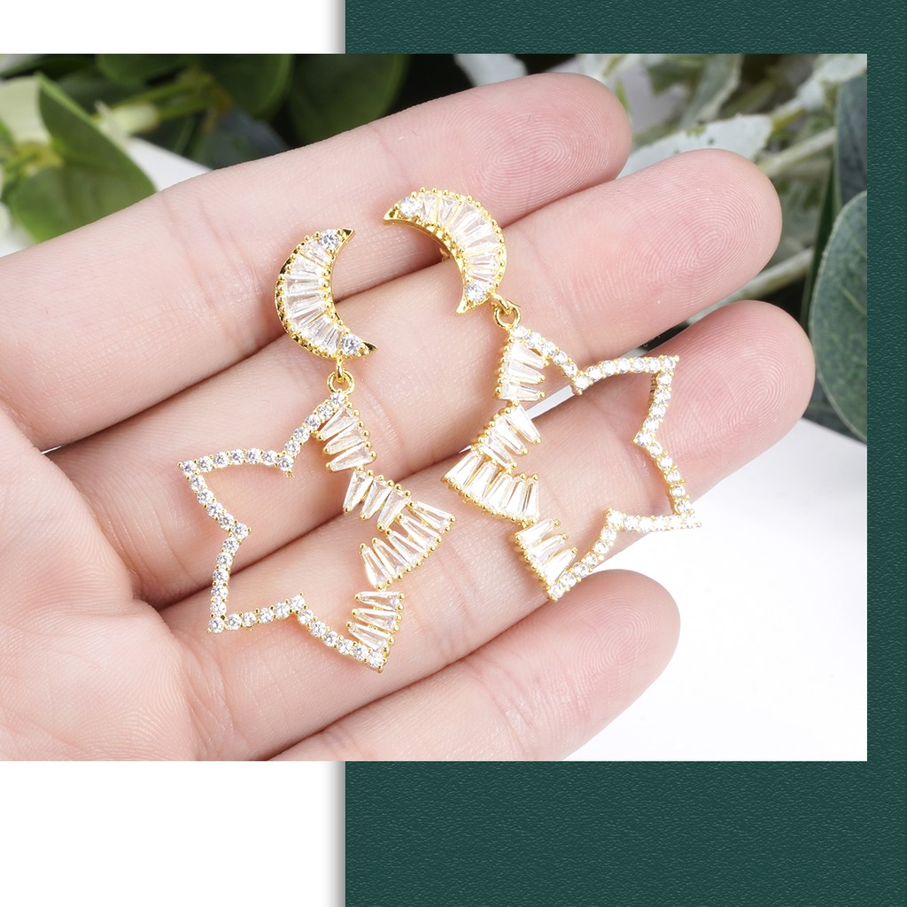 Bông tai nữ thời trang Hàn Quốc cao cấp UHA - [Rẻ Vô Địch]