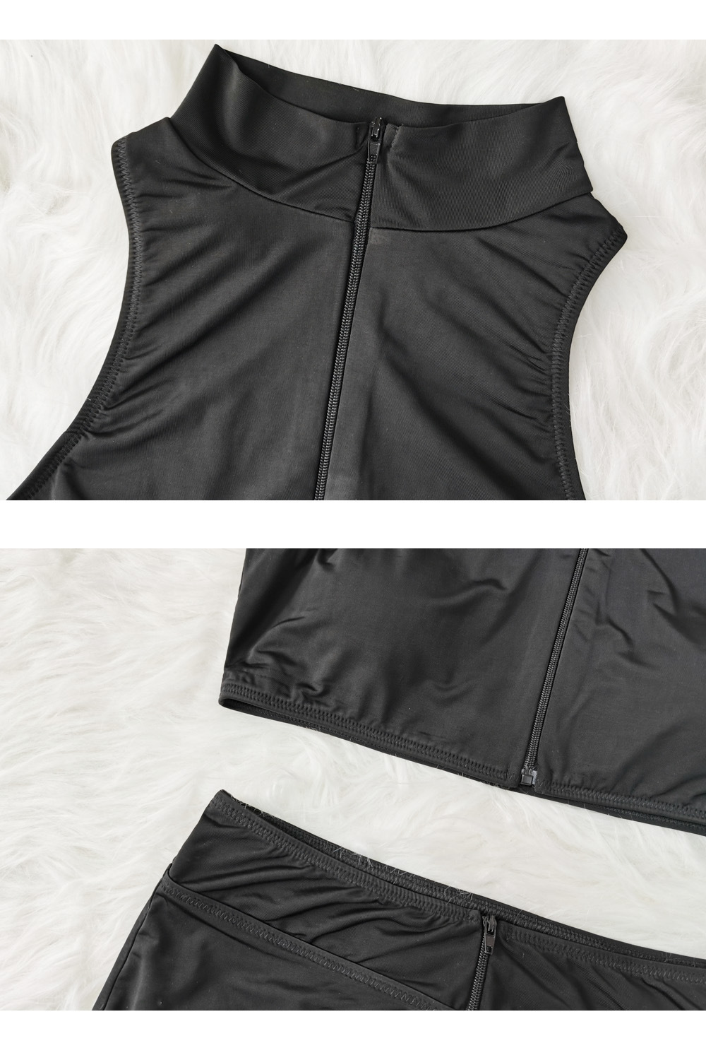 Bộ Đồ Bơi 2 Mảnh Màu Đen Cho Nữ Size 2xl-5xl | BigBuy360 - bigbuy360.vn