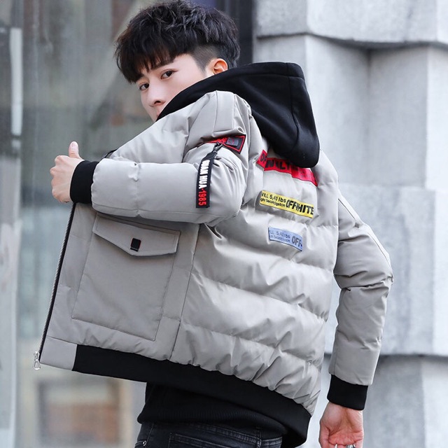 ÁO PHAO NAM MỦ DẠ HSFNG QUẢNG CHÂU CAO CẤP(ol