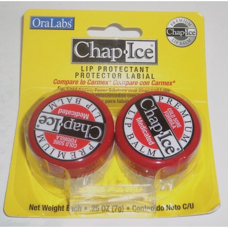 Set 2 Son Dưỡng Môi Chap Ice Premium