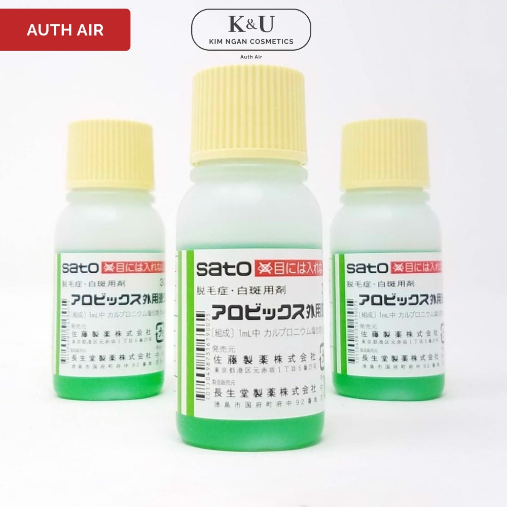 Tinh Chất Thảo Dược Kích Thích Mọc Tóc Sato Nhật Bản 30ml