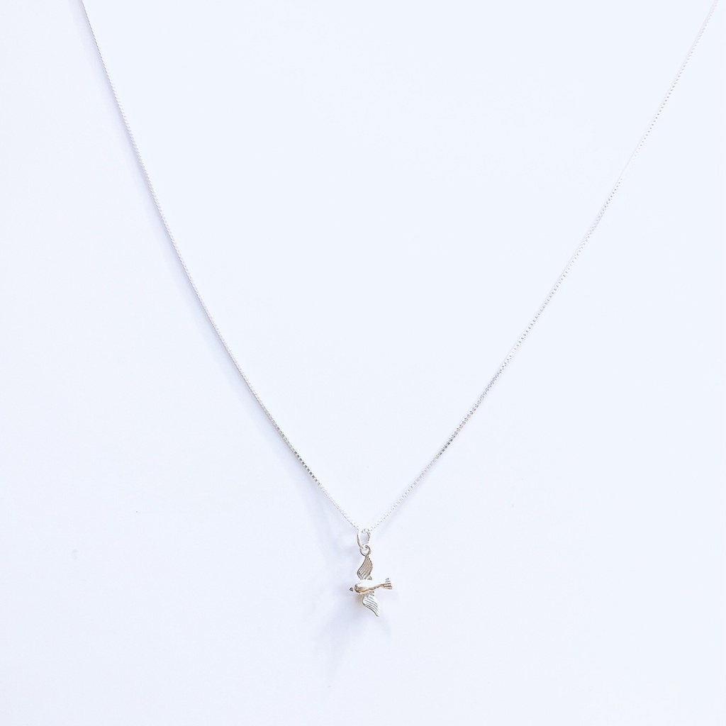 Dây chuyền bạc mặt chim - Ngọc Quý