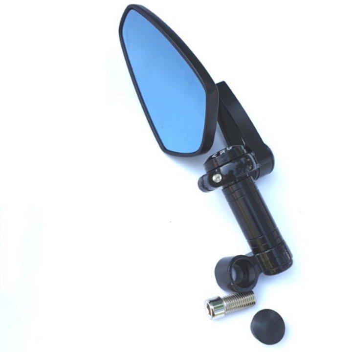 Gương chiếu hậu lắp chân gương xe máy, Kính chiếu hậu thời trang phù hợp lắp mọi loại xe -GGCHD