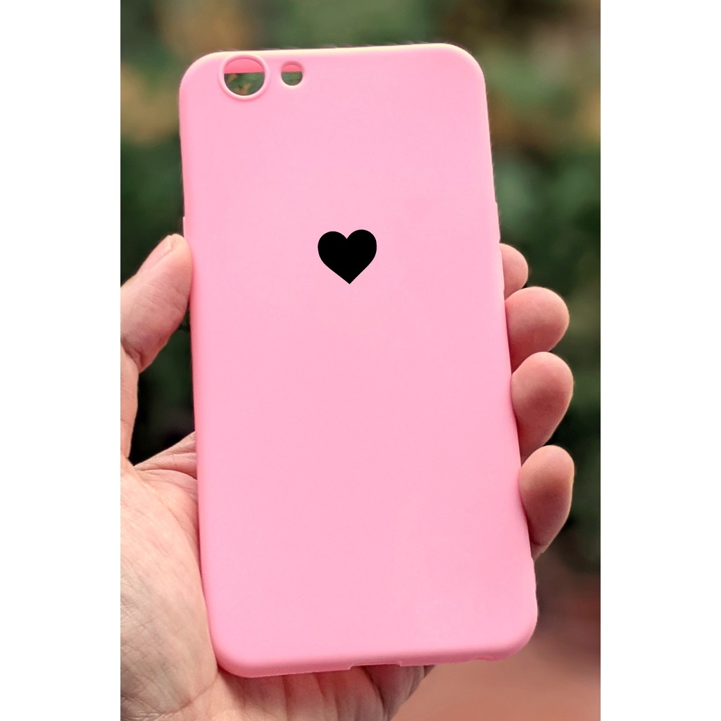 Ốp dẻo nhiều màu trái tim Oppo A71/ A83/ F1s/ F3/F5/F5 Youth/F7/F9/Neo 9/A37
