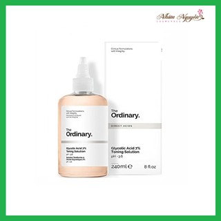 Nước hoa hồng tẩy da chết AHA The Ordinary Glycolic Acid 7% Toning Solution