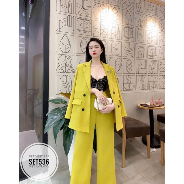 Bigsize Set vest bra SET536
