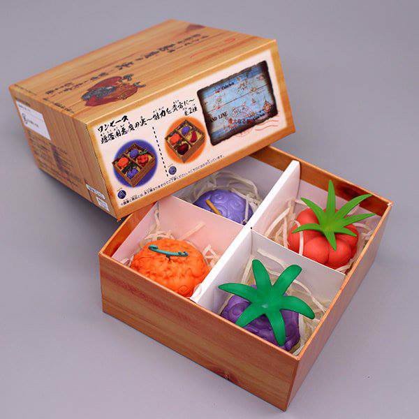 Mô hình đồ chơi One piece bộ 4 trái ác quỷ loại nhỏ