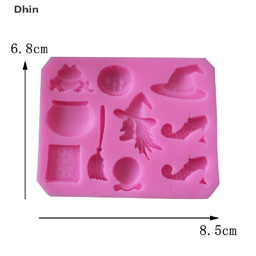 Khuôn Silicone Làm Bánh Hình Quả Bí Ngô Phong Cách Halloween Độc Đáo