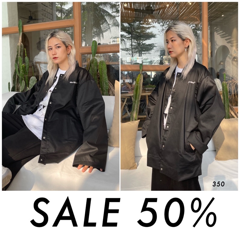 ÁO KHOÁC THÊU CHỮ SỐ 61