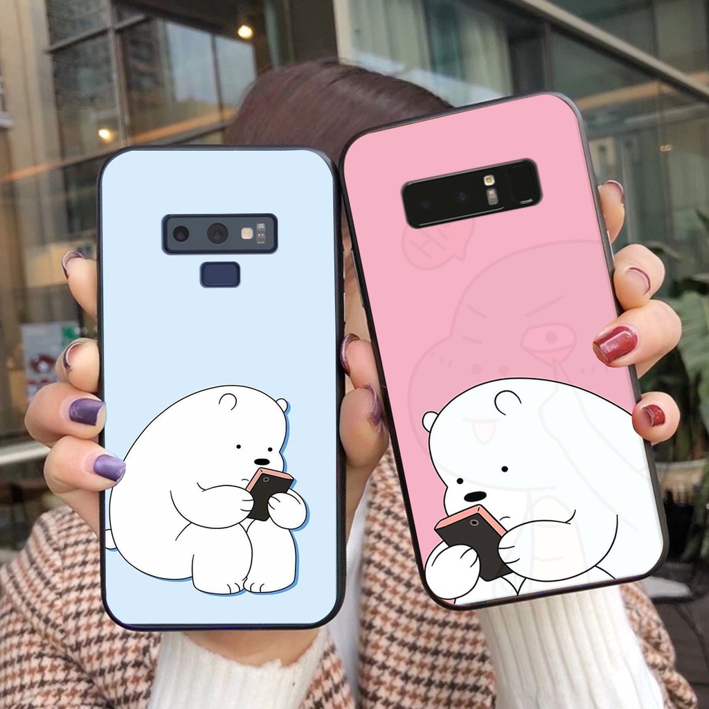 [Freeship từ 50k] ỐP LƯNG SAMSUNG NOTE 8 - NOTE 9 IN HÌNH GẤU WE BARE BEARS CHẤTLƯỢNG-SIÊUBỀN-SIÊUĐẸP | BigBuy360 - bigbuy360.vn