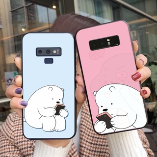 [Freeship từ 50k] ỐP LƯNG SAMSUNG NOTE 8 - NOTE 9 IN HÌNH GẤU WE BARE BEARS CHẤTLƯỢNG-SIÊUBỀN-SIÊUĐẸP