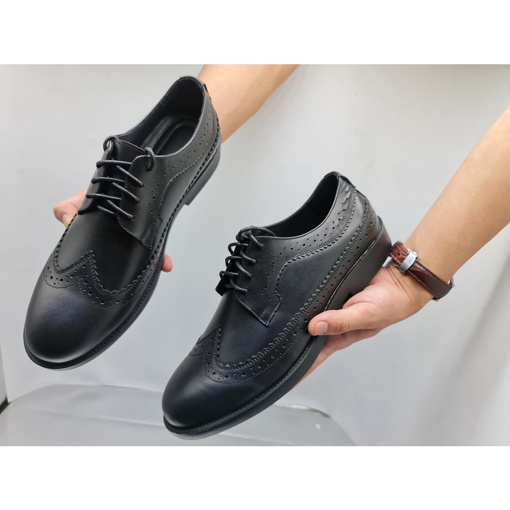 Wingtip Brogue Black