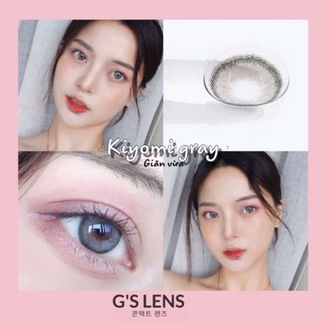 LENS 𝗚𝗥𝗔𝗬 🌟 9 Mẫu Kính Áp Tròng bán chạy nhất