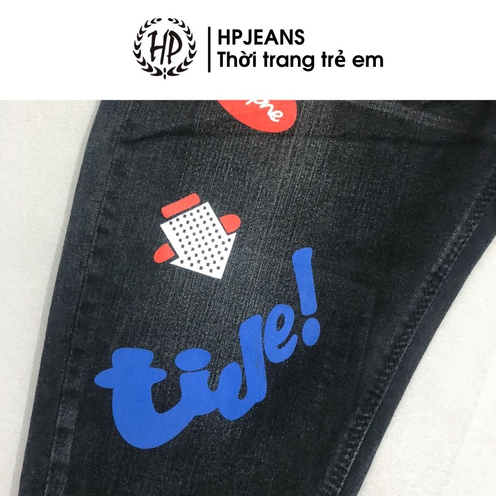 Quần Jean Bé Trai HPJEANS897 Quần Dài Cho Bé Trai HPjeans Cho Các Bé Từ 7 Đến 11 Tuổi [HP897]