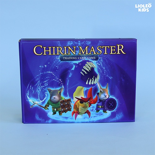 Bộ thẻ bài Lioleo Kids hệ nước- Chirin master màu xanh biển