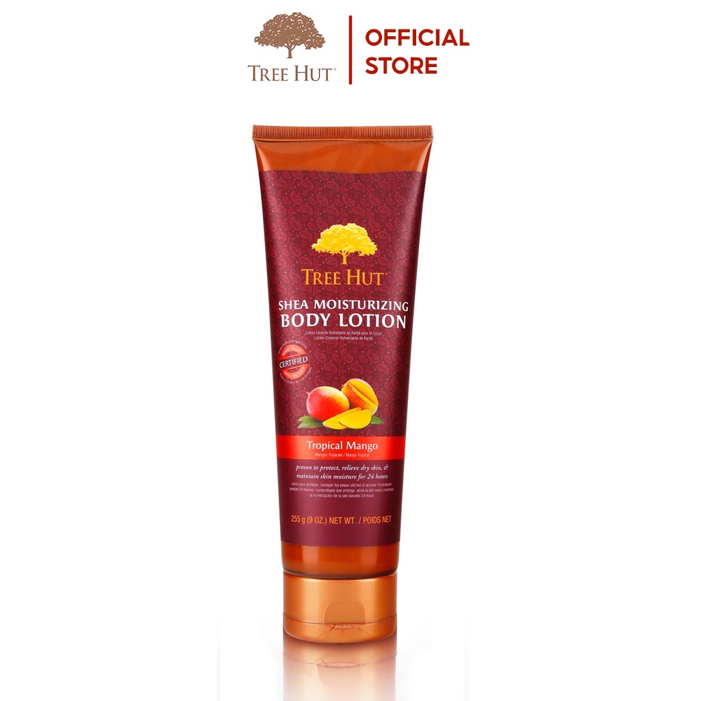 Kem dưỡng thể Tree Hut Shea Moisturizing Body Lotion Tropical Mango