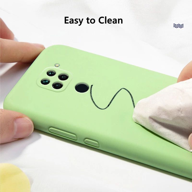 Ốp lưng silicon bảo vệ camera cho Xiaomi Redmi Note 9 9S 9 Pro 8 8 Pro Redmi 9 9A