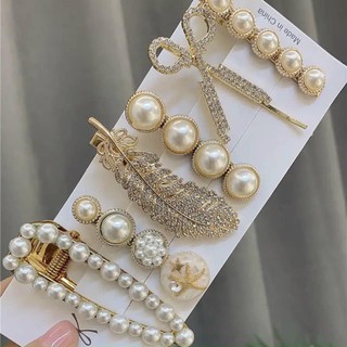 Sét 5-6 kẹp tóc hàn quốc mẫu mới , kẹp tóc mái hàn quốc