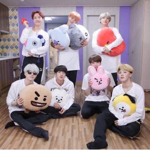 Gấu bông size to BTS