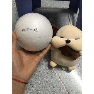 Banh Tròn Xốp - Xốp Tròn Kích Thước 11.5cm ~ 12.5cm