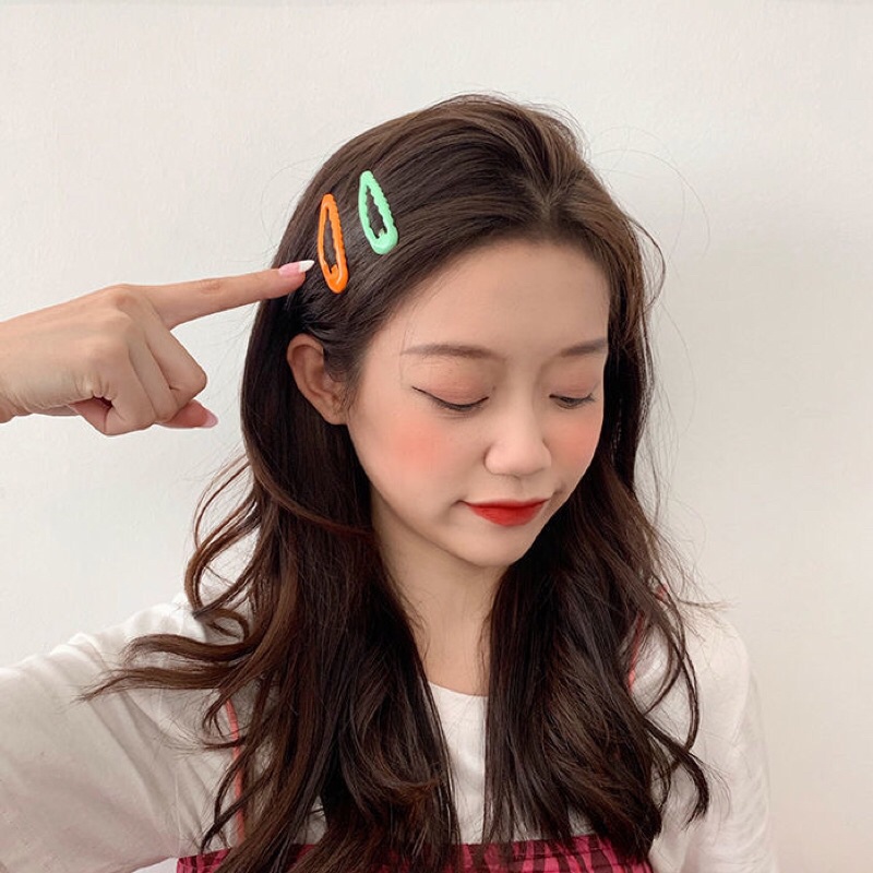 Kẹp tóc , cặp tách màu sắc đáng yêu