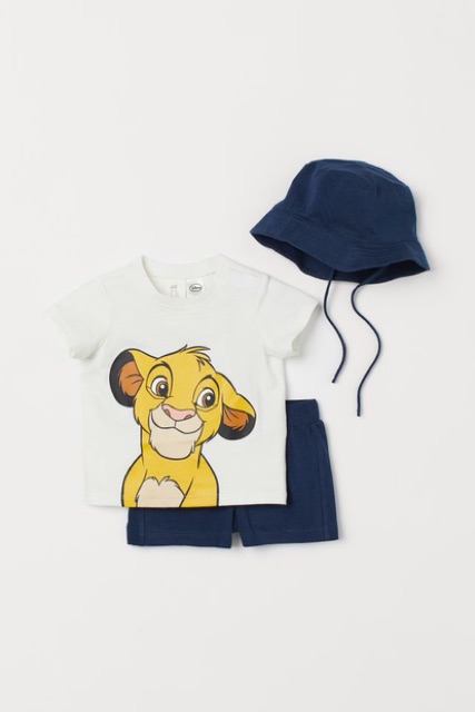 Xd - Bộ sư tử simba , mickey cho bé