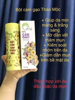 Bột cám gạo thảo mộc anthy