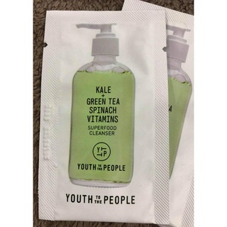 BẢN MỸ SAMPLE Sữa rửa mặt Kale + Green Tea Spinach Superfood Antioxidant Cleanser