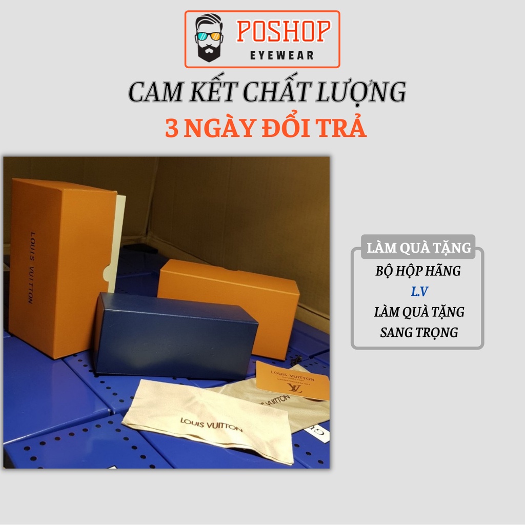 BỘ HỘP KÍNH FULLBOX CAO CẤP HÃNG POSHOP DÙNG LÀM QUÀ TẶNG SINH NHẬT