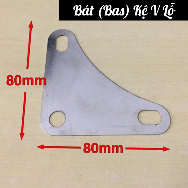 Bu lông (bulong) - Tán (Ốc) - Bát (bas) Bắt Xiết Kệ V Lỗ