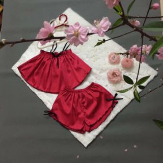 Bộ lụa 2 dây cho bé