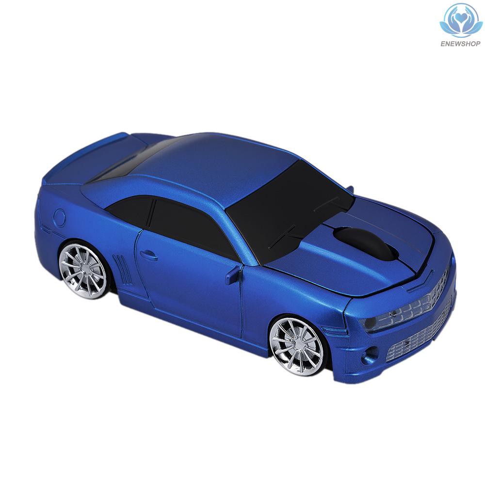 Chuột Máy Tính Không Dây Hình Xe Hơi 2.4g 1000 Dpi Với Đầu Nhận Led