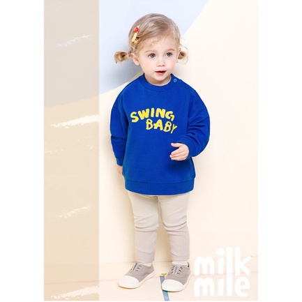 Bộ nỉ bé trai bé gái hình chú voi Swing baby mbouse59 MM2