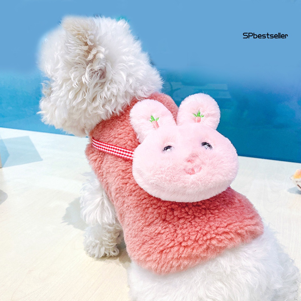 Áo sweater dệt kim dày dặn giữ ấm cho thú cưng cỡ nhỏ/vừa