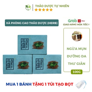 Xà Phòng Cao Thảo Dược - xà bông xa phong thảo dược 100g