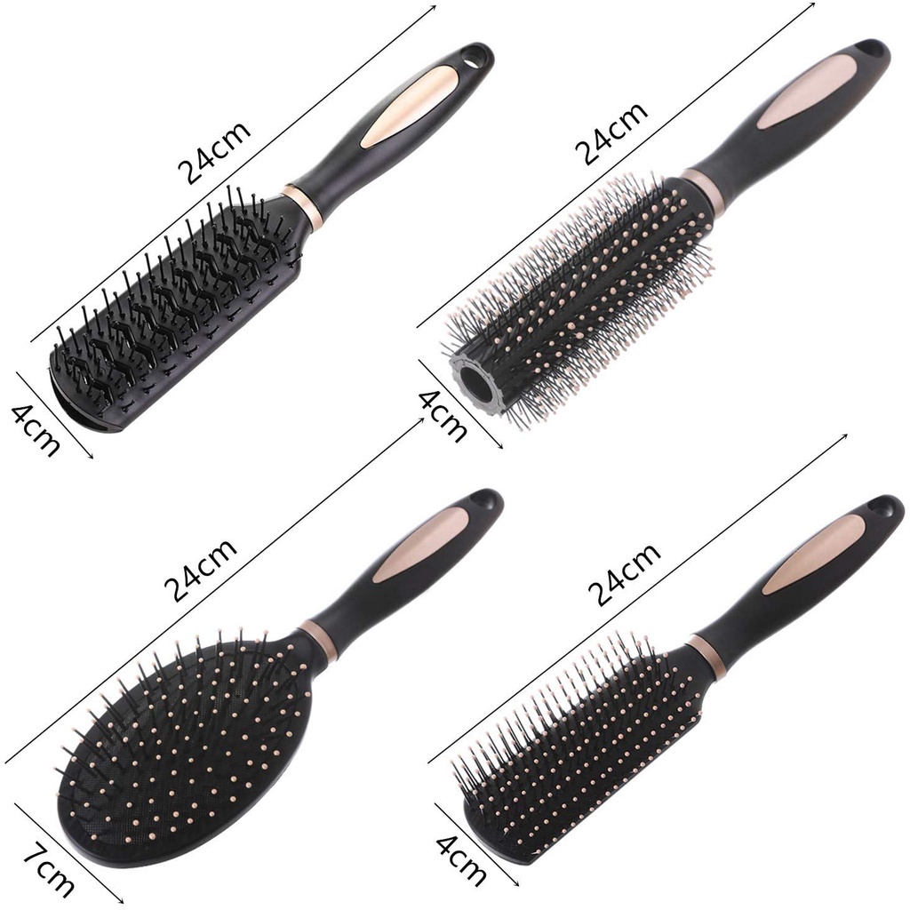 Lược Chải Tóc Mát Xa Da Đầu Chống Tĩnh Điện Cho Nam Và Nữ