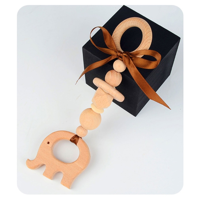 Đồ Chơi Treo Giường Ngủ Em Bé Bằng Gỗ Có Chuông Xinh Xắn