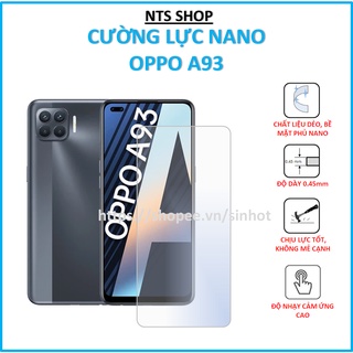 Dán cường lực dẻo bảo vệ màn hình OPPO A93 (trước + sau)