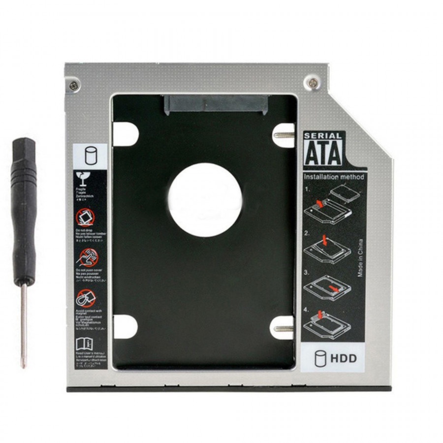 Khay Mở Rộng Ổ Cứng Second Hdd Caddy 9.5mm-12.7mm: Chuẩn Sata, Hdd 2.5''