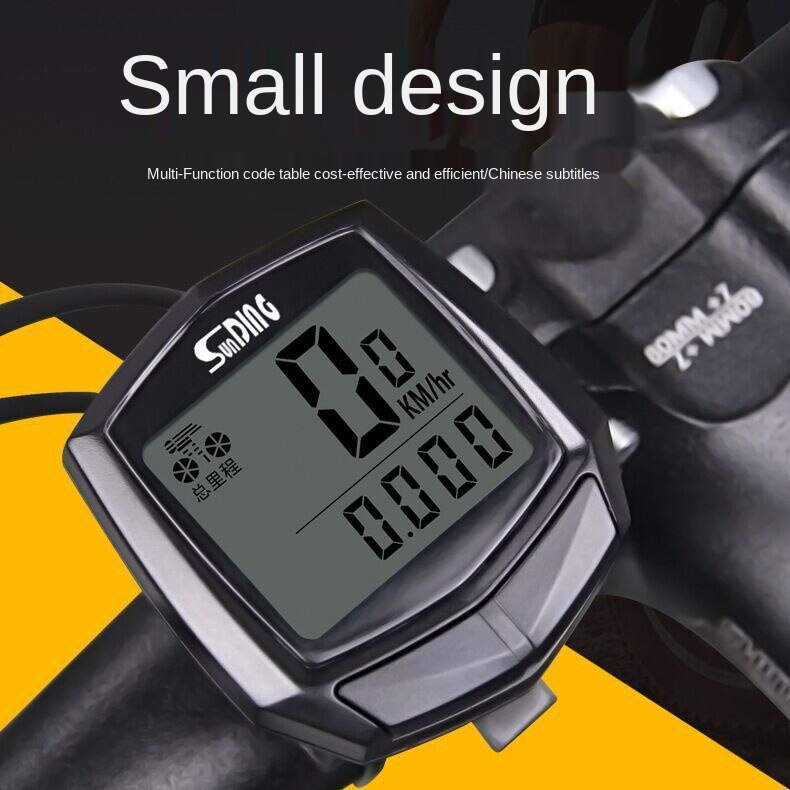 Đồng hồ đo tốc độ MOSOWORLD SD-581 có dây đa năng cho xe đạp leo núi