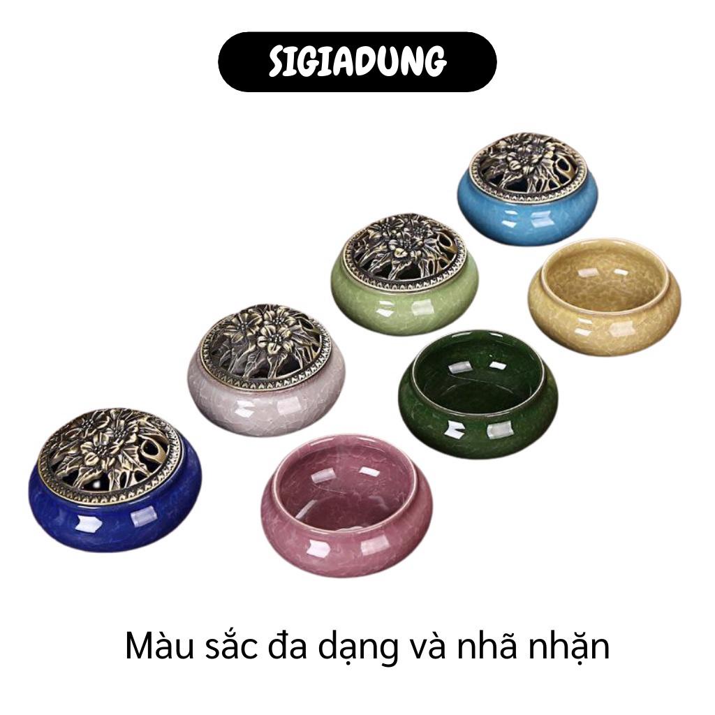 [SGD] Lư Đốt Trầm - Lư Xông Trầm Hương , Nhang Thanh Tẩy Không Khí, Thanh Tịnh 6792