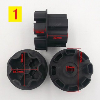 Khớp nối liên bánh xe và động cơ ô tô xe điện trẻ em đầu 6 hoa banh hoi lắp với động cơ và đầu 8 hoa lắp với bánh hơi