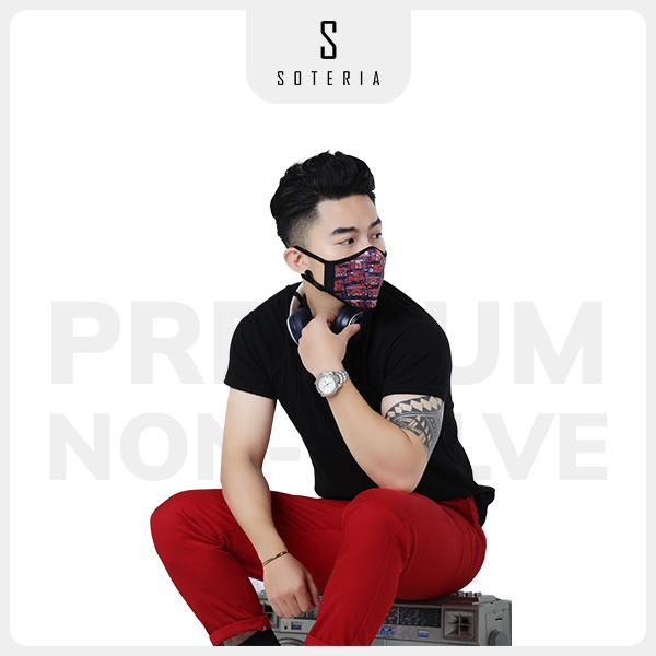 Khẩu trang thời trang Soteria Radio ST300 - N95 lọc 99% bụi mịn 0.1 micro - Size S,M,L