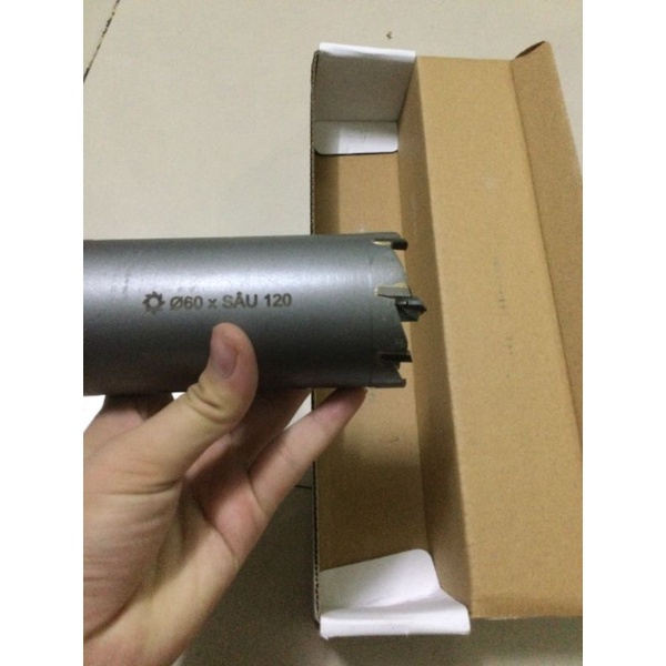 khoan rút lõi khoan khoét tường phi 60 * 120