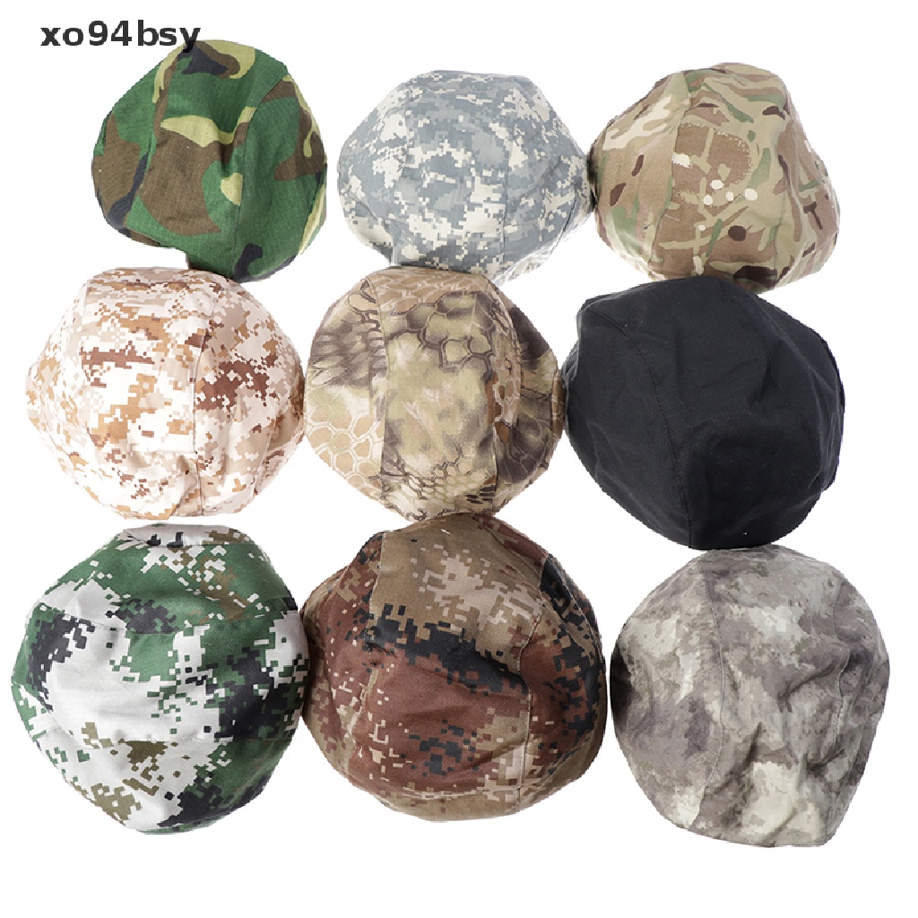 Mũ Bảo Hiểm Cotton Ngụy Trang Quân Đội Cho Nam xo94bsy