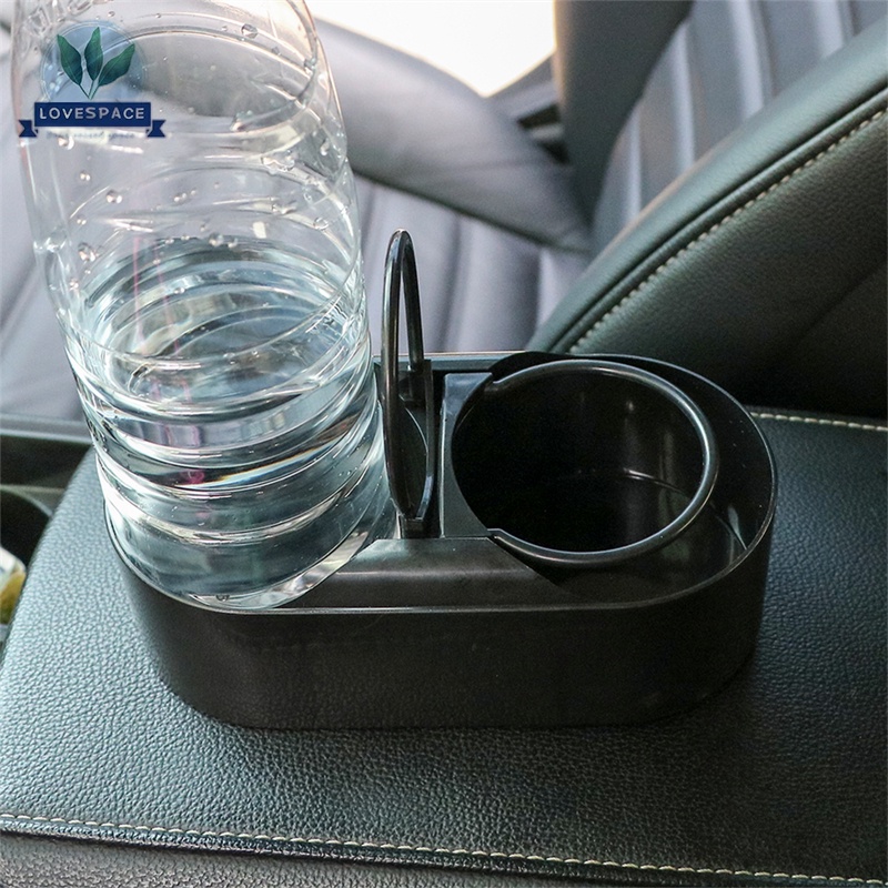 Giá đỡ bình nước hai lỗ bằng ABS gắn xe ô tô/ xe tải