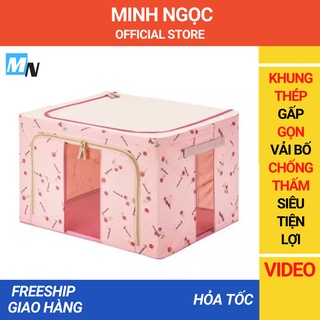 hộp đựng quần áo khung thép cỡ lớn