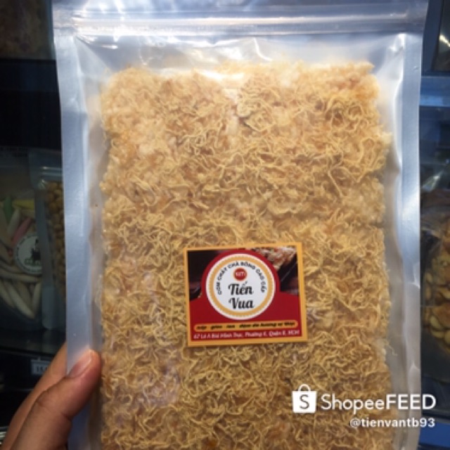 [Mã 77FMCGSALE1 giảm 10% đơn 250K] Cơm cháy chà bông gà cao cấp Tiến Vua( hàng mới ) | BigBuy360 - bigbuy360.vn